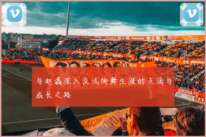 与赵磊深入交流街舞生涯的点滴与成长之路